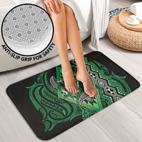 Aotearoa Iwi Ngai Tahu Bathroom Set NZ Maori Humpback Whale Taniko Motifs