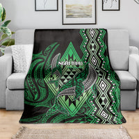 Aotearoa Iwi Ngai Tahu Blanket NZ Maori Humpback Whale Taniko Motifs