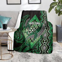 Aotearoa Iwi Ngai Tahu Blanket NZ Maori Humpback Whale Taniko Motifs