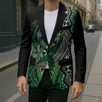 Aotearoa Iwi Ngai Tahu Personalised Blazer NZ Maori Humpback Whale Taniko Motifs