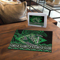 Aotearoa Iwi Ngai Tahu Puzzle NZ Maori Humpback Whale Taniko Motifs