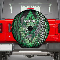 Aotearoa Iwi Ngai Tahu Spare Tire Cover NZ Maori Humpback Whale Taniko Motifs