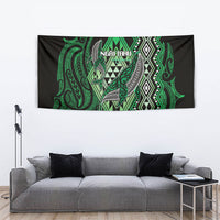 Aotearoa Iwi Ngai Tahu Tapestry NZ Maori Humpback Whale Taniko Motifs