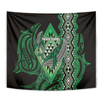 Aotearoa Iwi Ngai Tahu Tapestry NZ Maori Humpback Whale Taniko Motifs