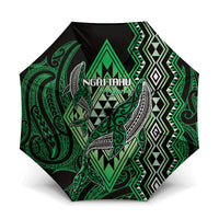 Aotearoa Iwi Ngai Tahu Umbrella NZ Maori Humpback Whale Taniko Motifs