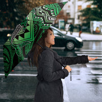 Aotearoa Iwi Ngai Tahu Umbrella NZ Maori Humpback Whale Taniko Motifs