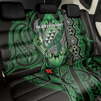 Aotearoa Iwi Ngati Pikiao Back Car Seat Cover NZ Maori Humpback Whale Taniko Motifs