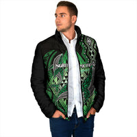 Aotearoa Iwi Ngati Pikiao Personalised Padded Jacket NZ Maori Humpback Whale Taniko Motifs