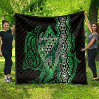Aotearoa Iwi Ngati Pikiao Quilt NZ Maori Humpback Whale Taniko Motifs
