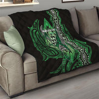 Aotearoa Iwi Ngati Pikiao Quilt NZ Maori Humpback Whale Taniko Motifs