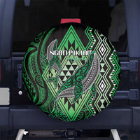 Aotearoa Iwi Ngati Pikiao Spare Tire Cover NZ Maori Humpback Whale Taniko Motifs
