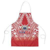 Toa Samoa Rugby Custom Apron Samoa mo Samoa Polynesian Pacific Red - Polynesian Pride