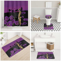 ANZAC Soldier and War Animals Bathroom Set We Will Remember Them