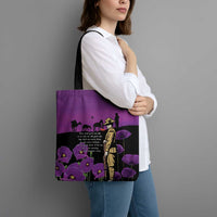 ANZAC Soldier and War Animals Tote Bag We Will Remember Them