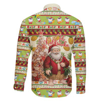 Hawaiian Santa Aloha Pineapple Christmas Family Matching Puletasi and Hawaiian Shirt Mele Kalikimaka - Polynesian Pride