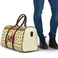 Hawaiian Santa Aloha Pineapple Christmas Travel Bag Mele Kalikimaka - Polynesian Pride