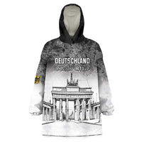 Personalized Germany Berlin Wall Wearable Blanket Hoodie Tag der Deutschen Einheit