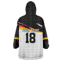 Custom Germany Football Wearable Blanket Hoodie Come On DFB-Team