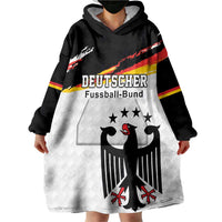 Custom Germany Football Wearable Blanket Hoodie Come On DFB-Team