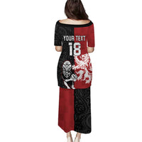 Custom British Lions New Zealand Puletasi Unique Style - Polynesian Pride