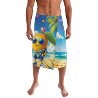 Funny Hawaii Mango Lavalava Tropical Summer Beach Mascot Vacation