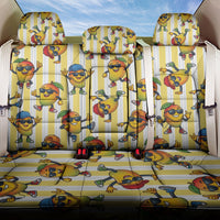 Funny Hawaii Mango Hip Hop Cartoon Back Car Seat Cover Summer Beach Party