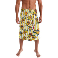 Funny Hawaii Mango Hip Hop Cartoon Lavalava Summer Beach Party