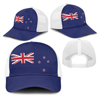 New Zealand Mesh Trucker Cap National Flag Colors - Polynesian Pride