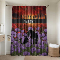 Personalised ANZAC Day Bathroom Set Remembering the Animals of War