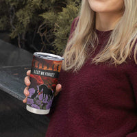 Personalised ANZAC Day Tumbler Cup Remembering the Animals of War