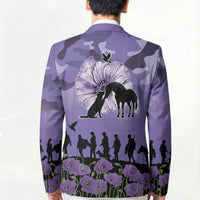 ANZAC Day Blazer Lest We Forget the Animals Too