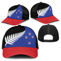 New Zealand Baseball Net Cap National Flag Style - Polynesian Pride