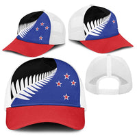 New Zealand Baseball Net Cap National Flag Style - Polynesian Pride
