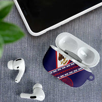 American Samoa Flag Day AirPods Case Polynesian Tribal Tattoo Eagle Art LT19 - Polynesian Pride