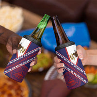 American Samoa Flag Day 4 in 1 Can Cooler Tumbler Polynesian Tribal Tattoo Eagle Art LT19 - Polynesian Pride