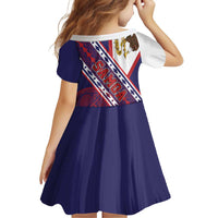 American Samoa Flag Day Family Matching Tank Maxi Dress and Hawaiian Shirt Polynesian Tribal Tattoo Eagle Art LT19 - Polynesian Pride