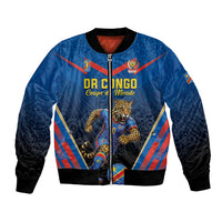 Custom World Football 2026 DR Congo Bomber Jacket Les Leopards Coupe du Monde Glory