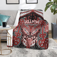 Aotearoa Iwi Ngapuhi Blanket Maori Kowhaiwhai Pattern