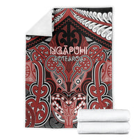 Aotearoa Iwi Ngapuhi Blanket Maori Kowhaiwhai Pattern