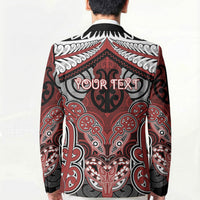 Aotearoa Iwi Ngapuhi Personalised Blazer Maori Kowhaiwhai Pattern