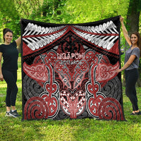 Aotearoa Iwi Ngapuhi Quilt Maori Kowhaiwhai Pattern