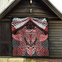 Aotearoa Iwi Ngapuhi Quilt Maori Kowhaiwhai Pattern