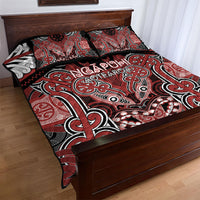 Aotearoa Iwi Ngapuhi Quilt Bed Set Maori Kowhaiwhai Pattern