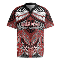 Aotearoa Iwi Ngapuhi Personalised Rugby Jersey Maori Kowhaiwhai Pattern