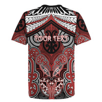 Aotearoa Iwi Ngapuhi Personalised Rugby Jersey Maori Kowhaiwhai Pattern