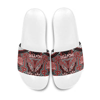 Aotearoa Iwi Ngapuhi Slide Sandals Maori Kowhaiwhai Pattern