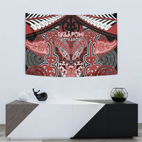 Aotearoa Iwi Ngapuhi Tapestry Maori Kowhaiwhai Pattern
