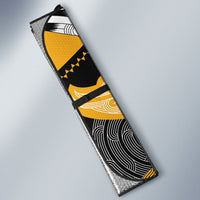 Aotearoa Iwi Ngati Whatua Auto Sun Shade Maori Kowhaiwhai Pattern