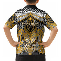 Aotearoa Iwi Ngati Whatua Personalised Hawaiian Shirt Maori Kowhaiwhai Pattern