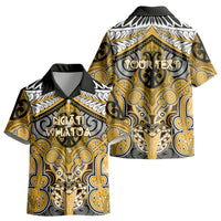 Aotearoa Iwi Ngati Whatua Personalised Kid Hawaiian Shirt Maori Kowhaiwhai Pattern